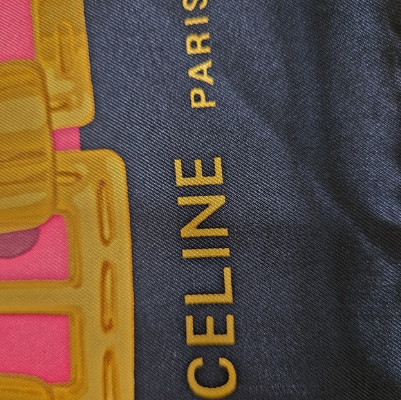 Authentic Celine Paris Silk Scarf - Picture 4 of 13